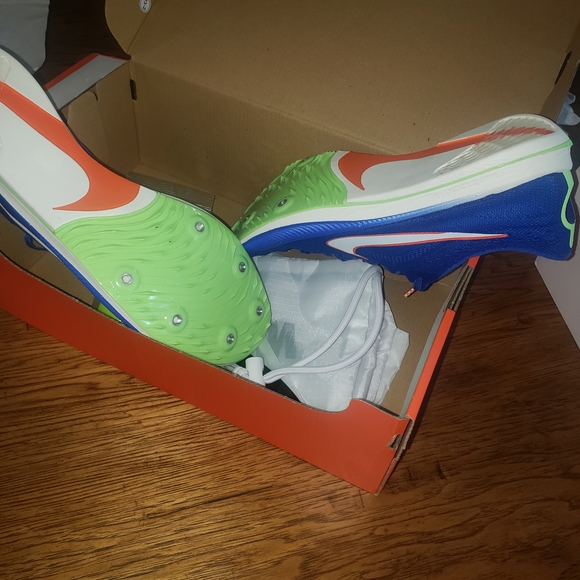 Nike Racing Blue Dragonfly XC Cleets - Picture 2 of 2